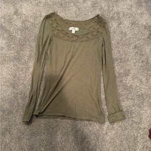 Decree Olive Long Sleeve Tee
